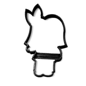 INDIAN GIRL OUTLINE COOKIE CUTTER PR3102